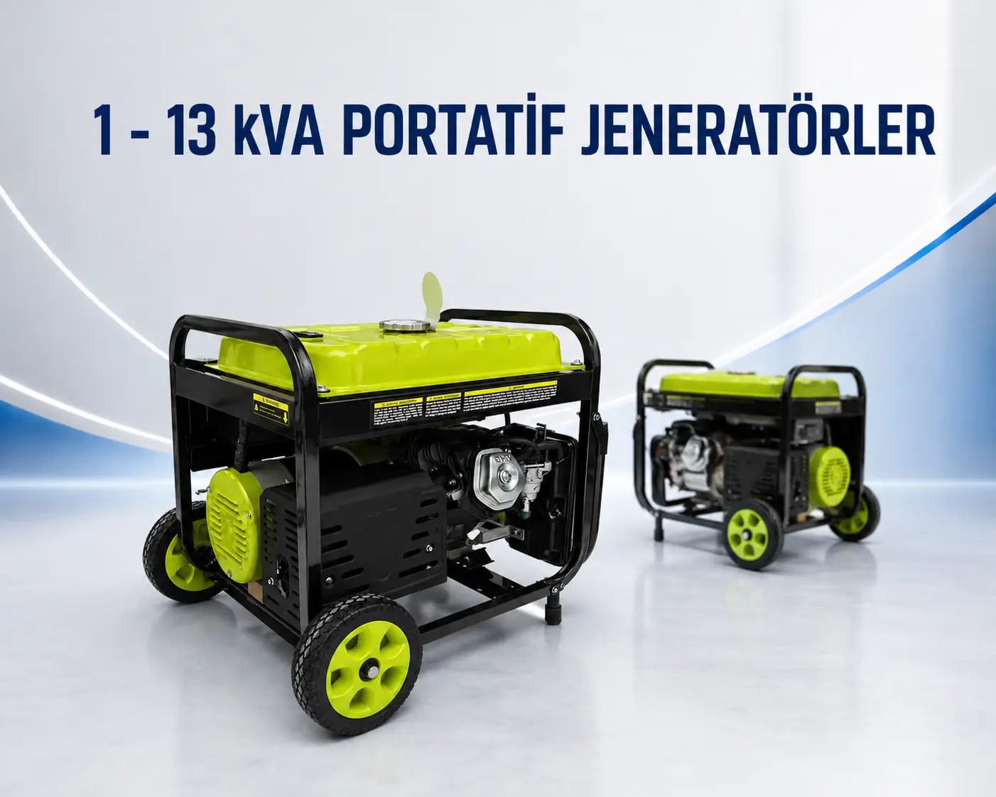 1 - 13 kVA Portatif Jeneratörler