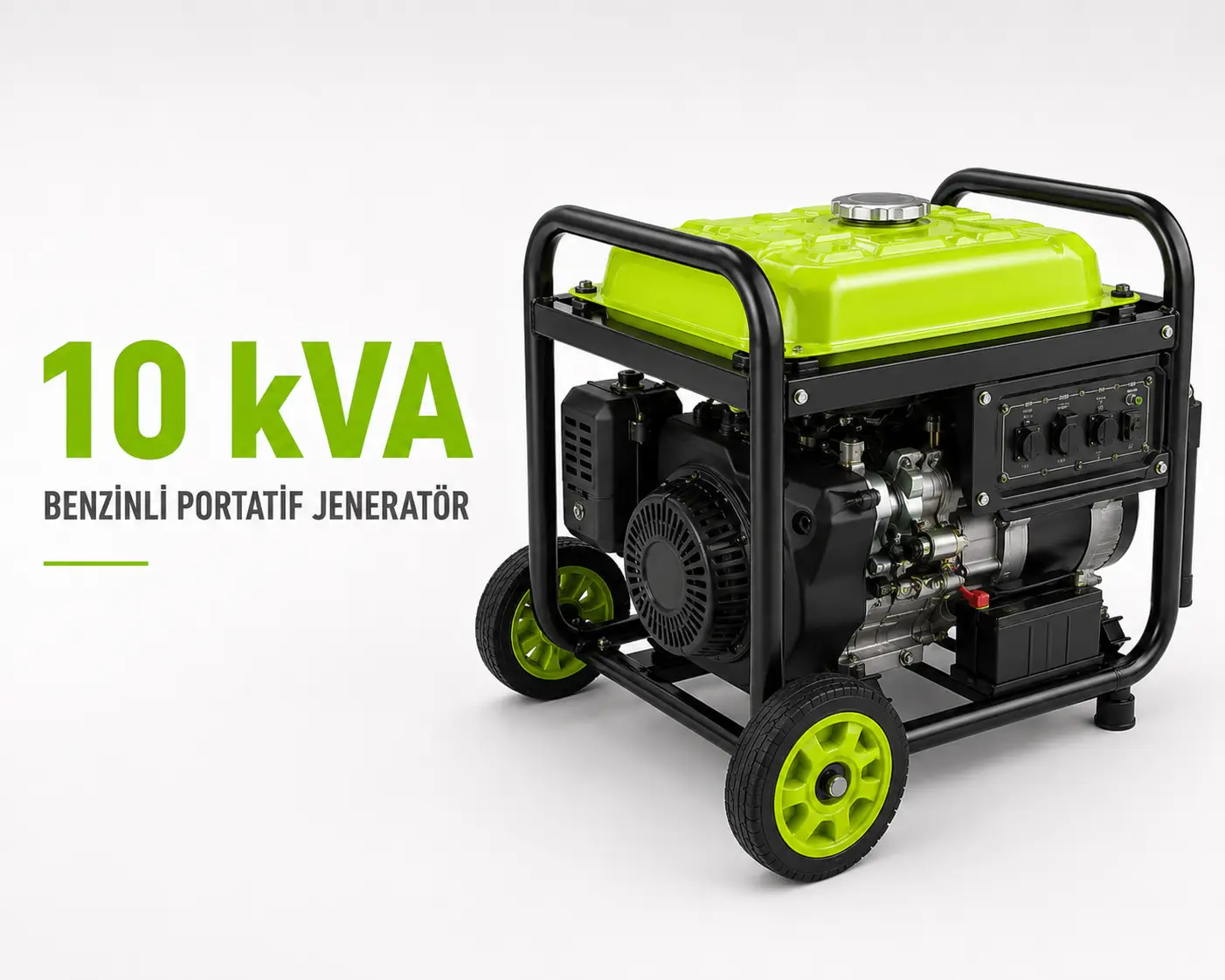10 kVA Benzinli Portatif Jeneratör