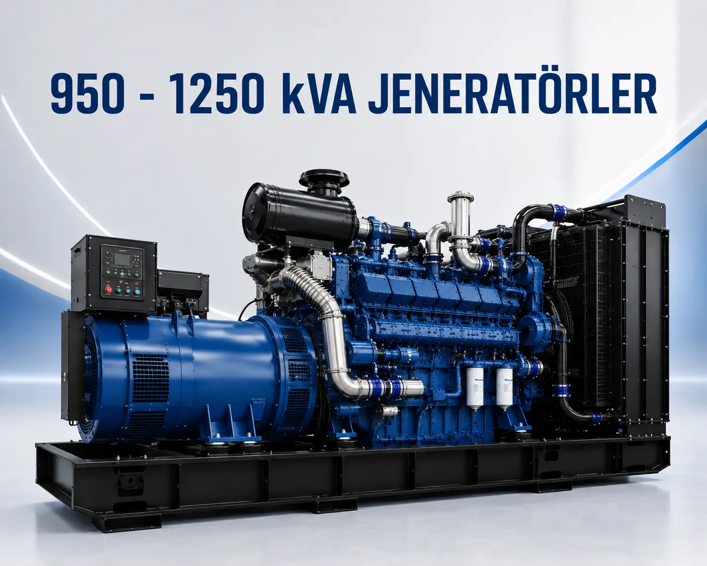 950 - 1250 kVA Jeneratörler